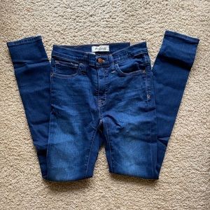 Madewell Magic Pocket 9” Mid-Rise Skinny Jeans